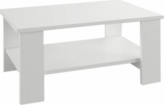 Konferenční stolky - Tempo Kondela Konferenční stolek BERNARDO - bílá + kupón KONDELA10 na okamžitou slevu 3% (kupón uplatníte v košíku)