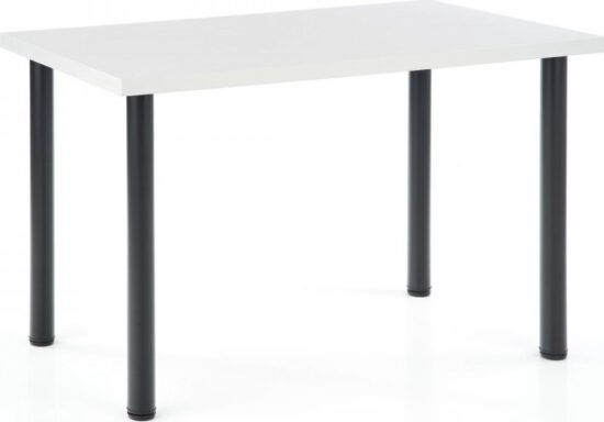 Jídelní stoly - Halmar Jídelní stůl MODEX 2 120 - bílá/černá
