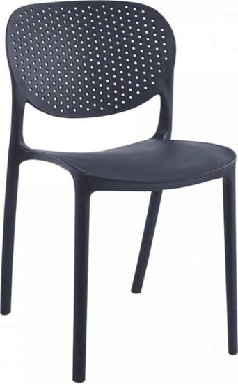Jídelní židle - Tempo Kondela Stohovatelná židle FEDRA new - černá + kupón KONDELA10 na okamžitou slevu 3% (kupón uplatníte v košíku)