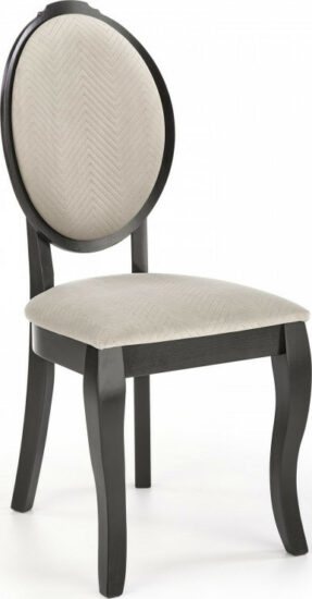 Jídelní židle - Halmar Jídelní židle VELO - černá/béžová