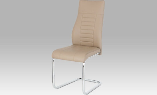 Jídelní židle - Autronic Jídelní židle HC-955 CAP koženka cappuccino