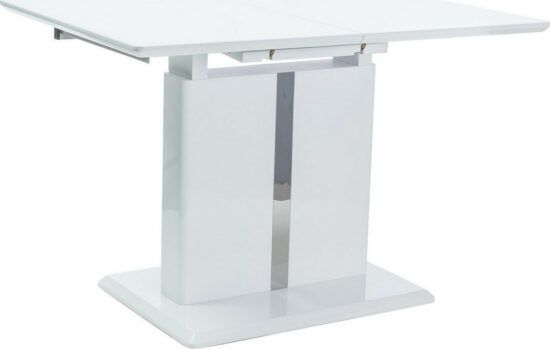Jídelní stoly - Casarredo Jídelní stůl DALLAS rozkládací bílý