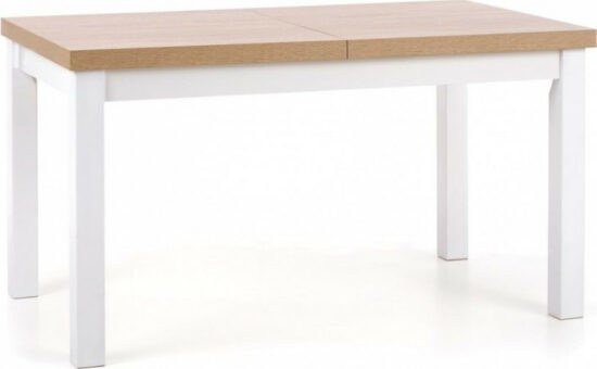 Jídelní stoly - Halmar Jídelní stůl TIAGO dub lancelot/bílý
