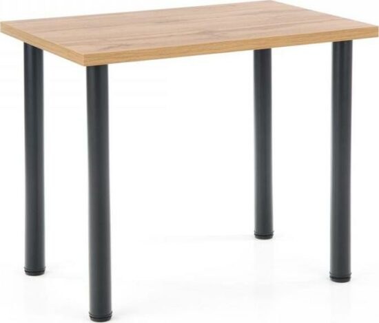 Jídelní stoly - Halmar Jídelní stůl MODEX 2 90 - dub wotan/černá