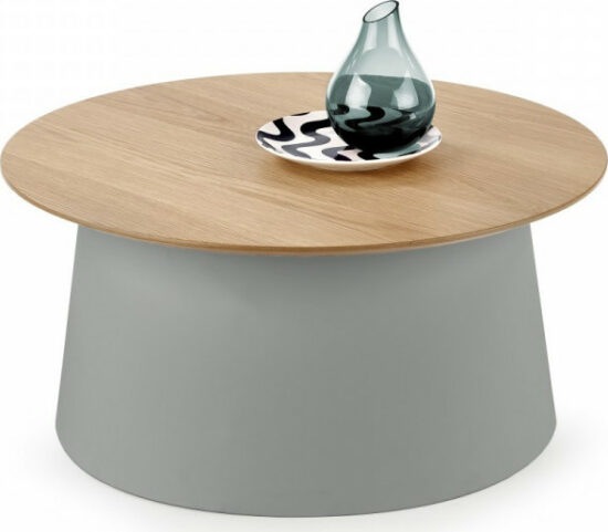 Konferenční stolky - Halmar Konferenční stolek AZZURA - šedá/přírodní
