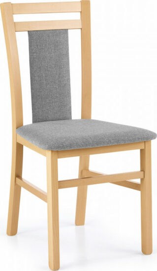 Jídelní židle - Halmar Jídelní židle HUBERT 8 - dub medový/Inari 91