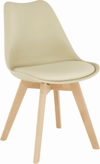 Jídelní židle - Tempo Kondela Jídelní židle BALI 2 NEW - capuccino vanilková / buk + kupón KONDELA10 na okamžitou slevu 3% (kupón uplatníte v košíku)