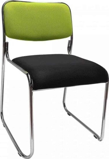 Konferenční - Tempo Kondela Konferenční židle BULUT - zelená/černá + kupón KONDELA10 na okamžitou slevu 3% (kupón uplatníte v košíku)