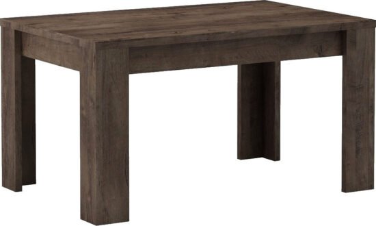Jídelní stoly - Casarredo Jídelní stůl rozkládací KORA 120x80 jasan tmavý