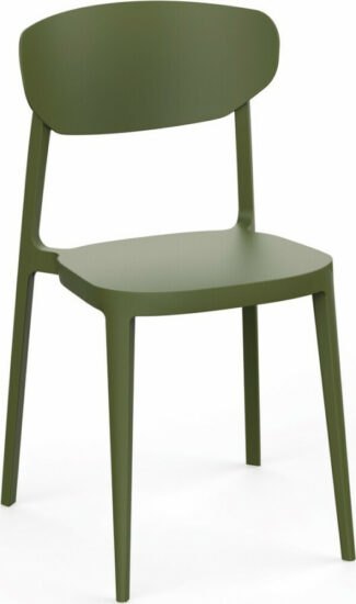 Plastové - Rojaplast Židle MARE - olivová