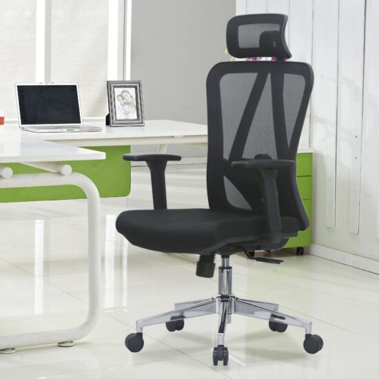Kancelářská ergonomická židle XPRO — černá