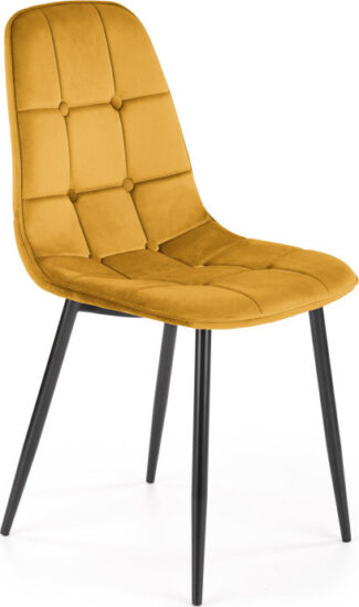 Jídelní židle - Halmar Jídelní židle K417 - žlutá