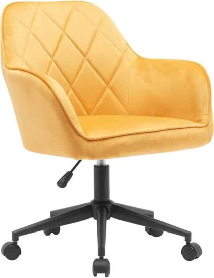 Kancelářské židle - Tempo Kondela Kancelářské křeslo SORILA NEW - Velvet látka /černá + kupón KONDELA10 na okamžitou slevu 3% (kupón uplatníte v košíku)