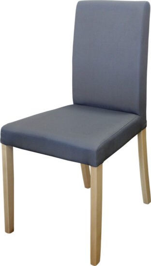 Jídelní židle - Idea Židle PRIMA šedá/světlé nohy