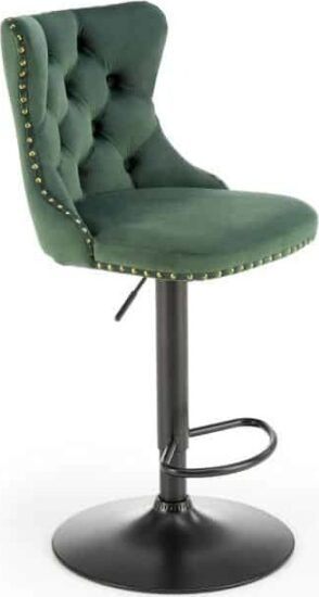 Barové židle - Halmar Barová židle H117 - zelená