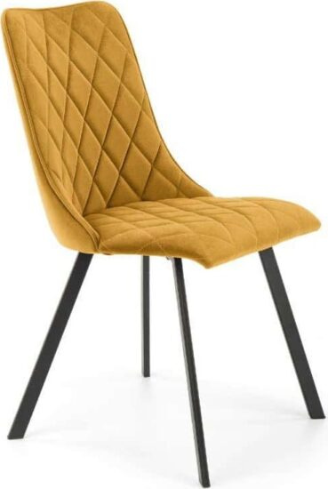Jídelní židle - Halmar Jídelní židle K450 - hořčicová
