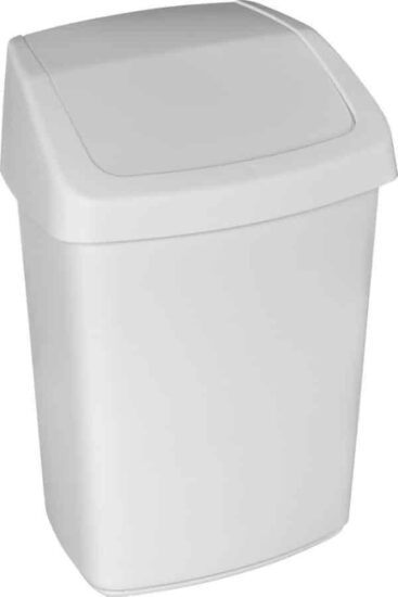 Odpadkové koše - Curver Odpadkový koš SWING 25L - bílý