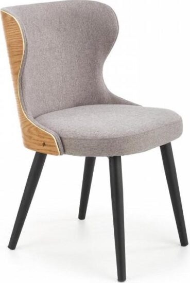 Jídelní židle - Halmar Jídelní židle K452 - šedá/dub