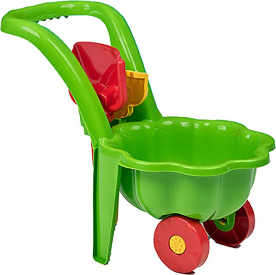 Hračky na zahradu - BAYO Dětské kolečko Sedmikráska zelené