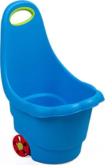 Hračky na zahradu - BAYO Dětský multifunkční vozík modrý