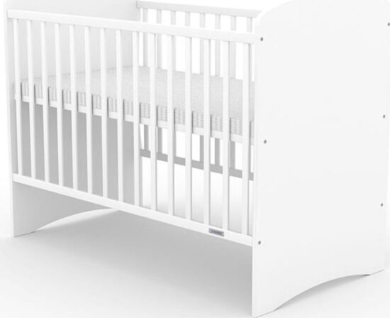 Dětské postýlky - NEW BABY Dětská postýlka New Baby LEO bílá